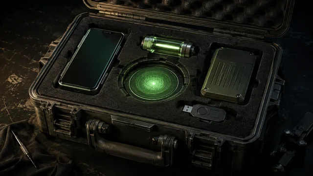 A rugged case containing carefully selected privacy tools