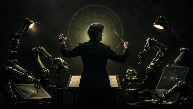 A human conductor directing technology as useful tools